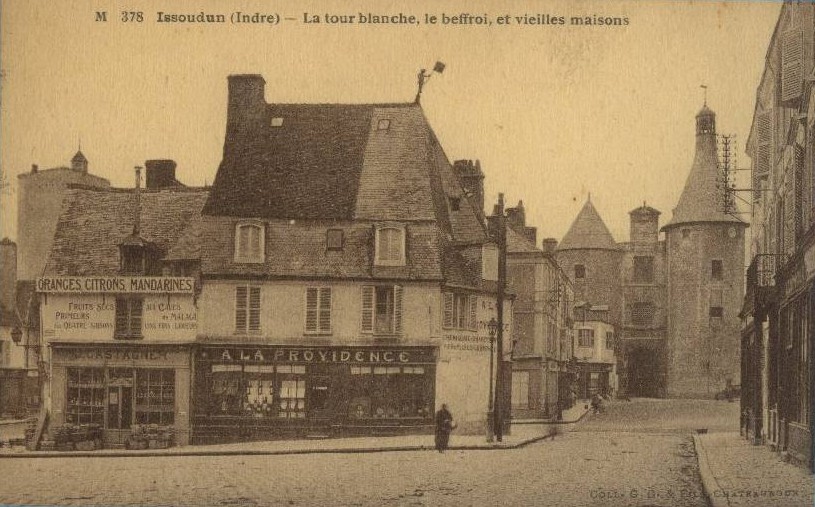 Bâtiment Limondin et sa girouette, place Etienne Dolet